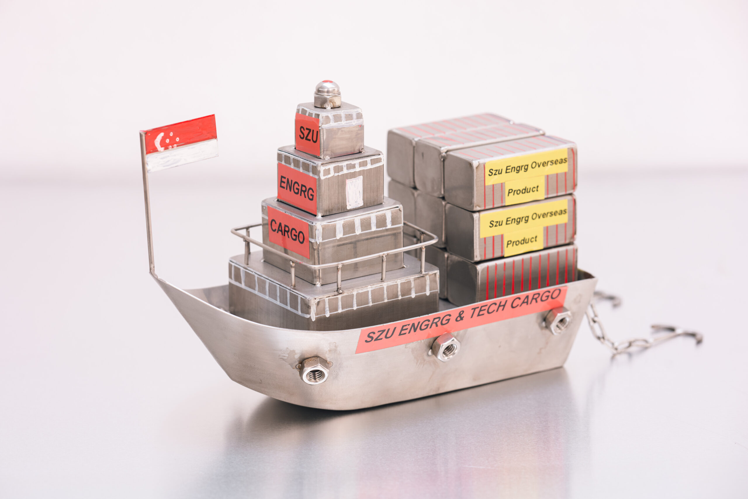 Stainless Steel Ship